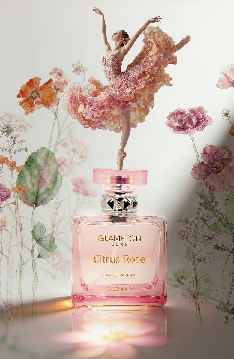 GLAMPTON Luxe Citrus Rose Eau de Parfum, Alternate, color, 