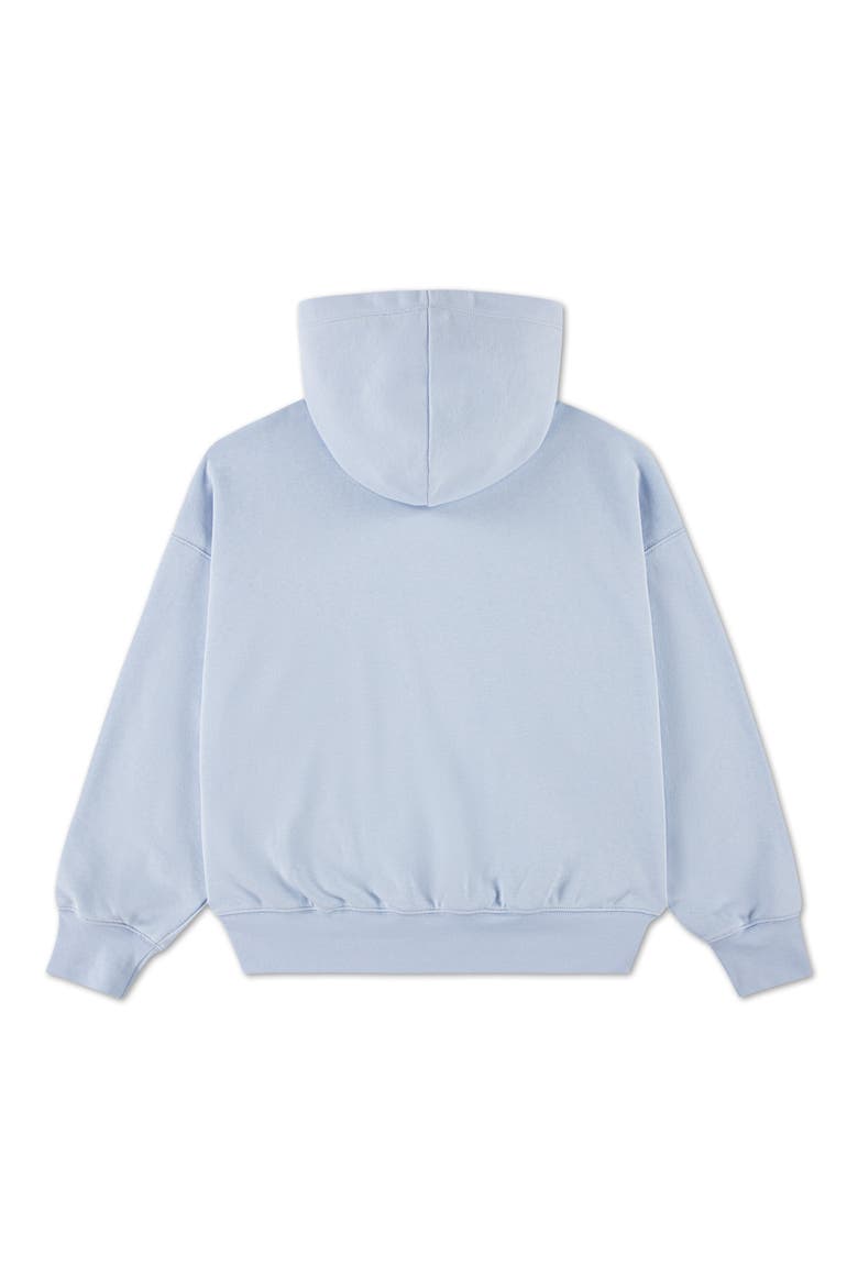 Kids' Embroidered Hoodie, Alternate, color, HALF BLUE