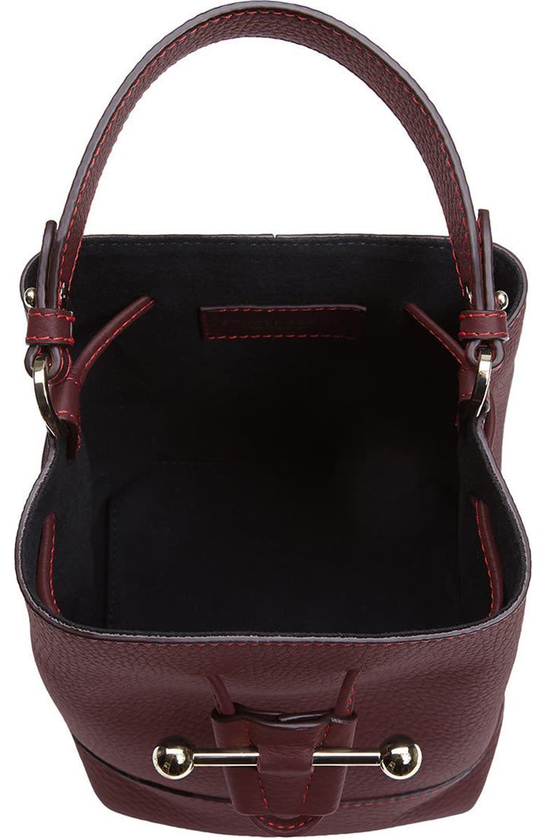 Strathberry Lana Osette Leather Crossbody Bucket Bag, Alternate, color,