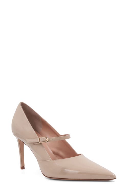 Bruno Magli Prima Mary Jane Pump In Sand Patent