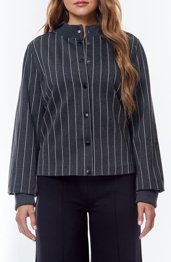 By Design Ponte Jacket In Blue