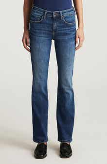 New York High Waist Ankle Straight Leg Jeans