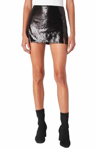 BLANKNYC Sequin Micro Miniskirt