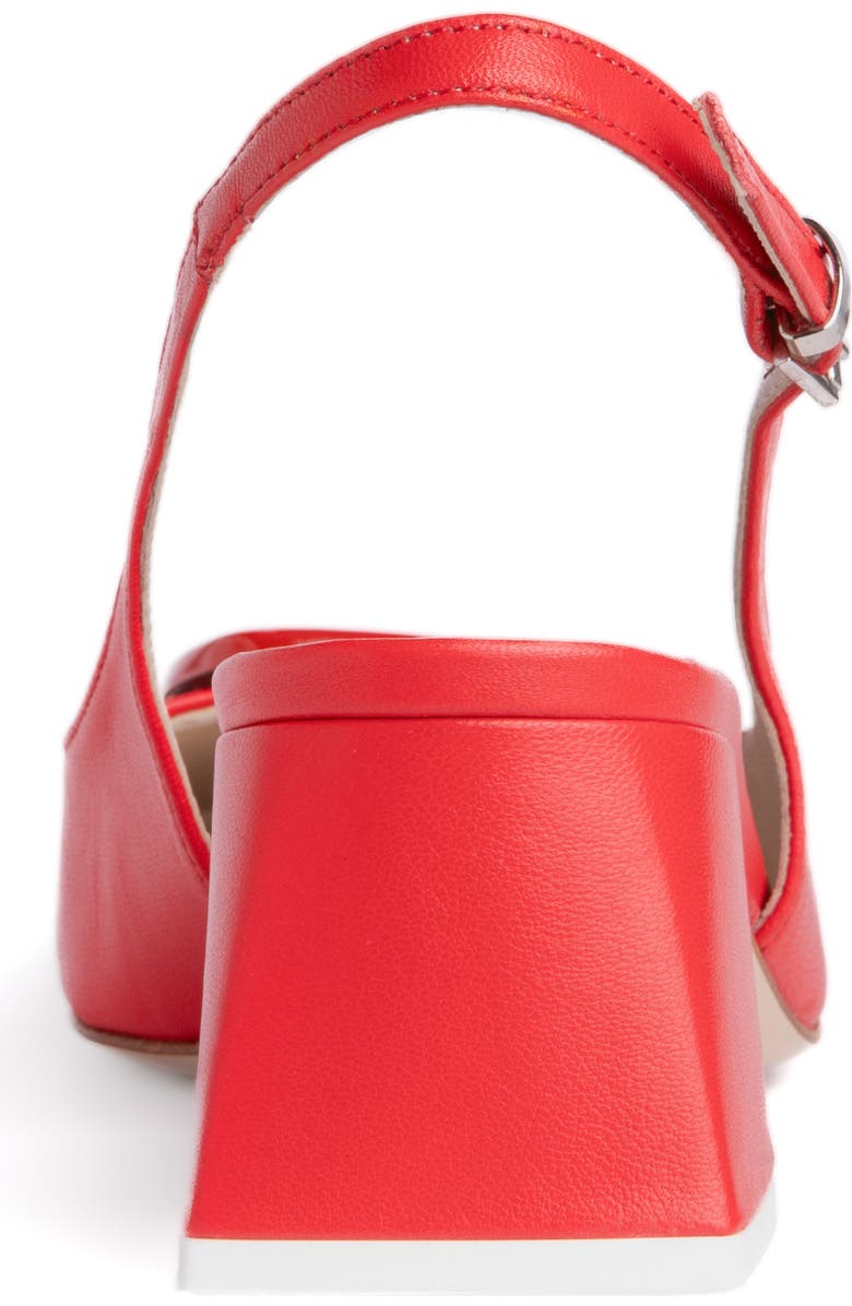 BEAUTIISOLES Duchess Slingback Pump, Alternate, color, Red
