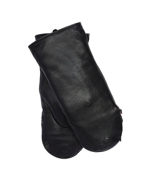 Zip-Top Glove With Faux Fur Lining