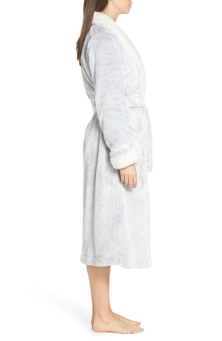 Nordstrom Lingerie Frosted Plush Robe, Alternate, color,