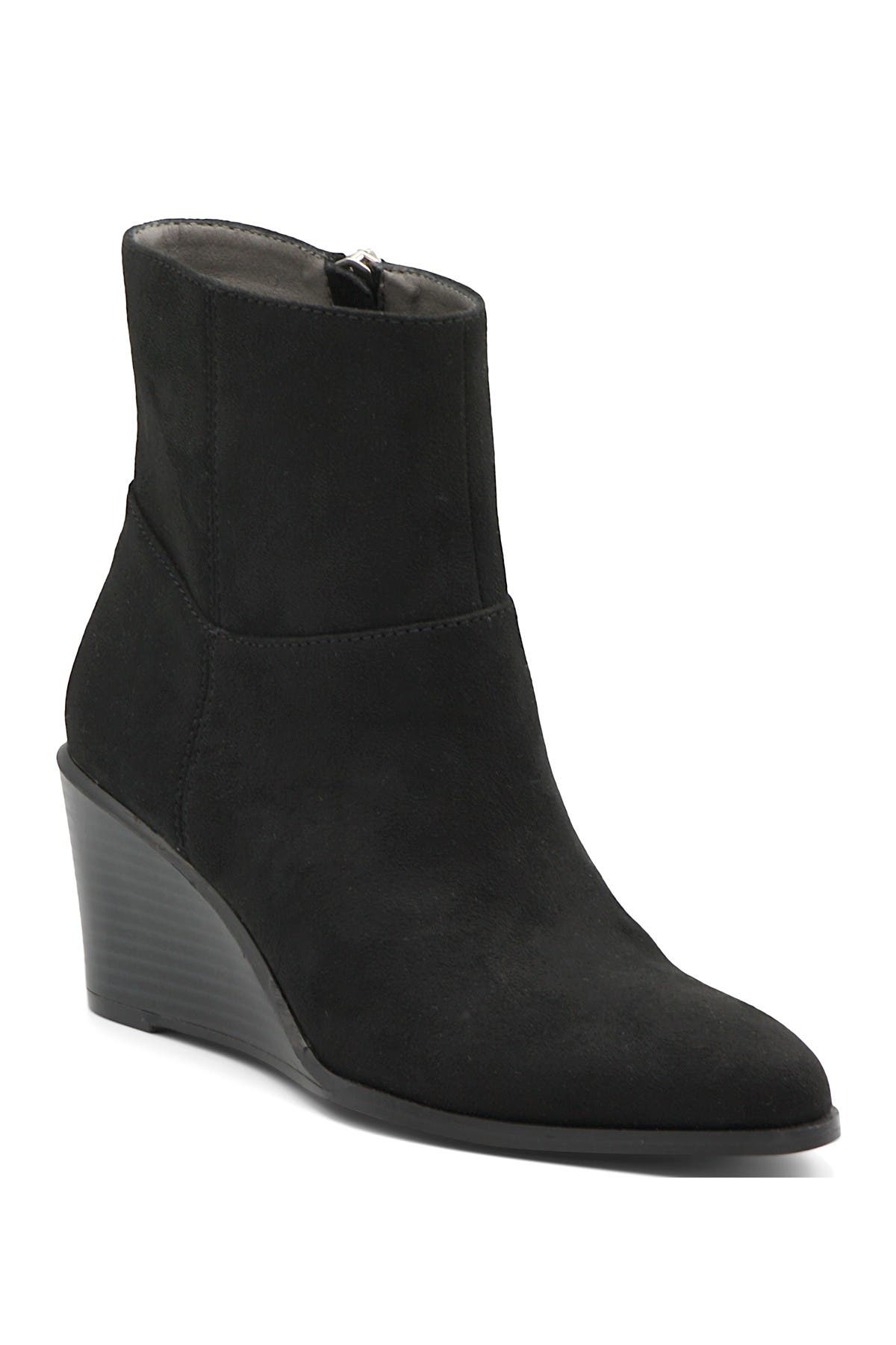 Adrienne Vittadini Vito Suede Wedge Bootie, Alternate, color, 