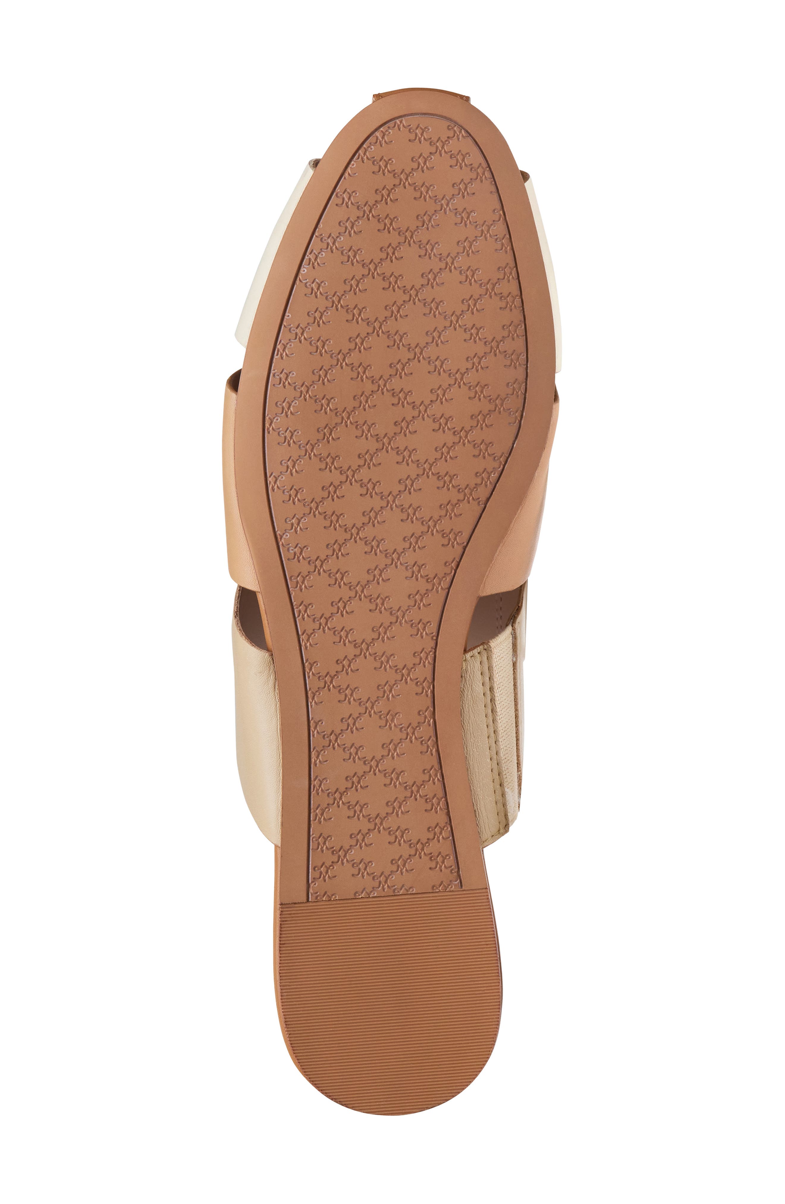 Johnston & Murphy Claire Leather Fisherman Mule Sandal, Alternate, color, Tan Multi Nappa Leather