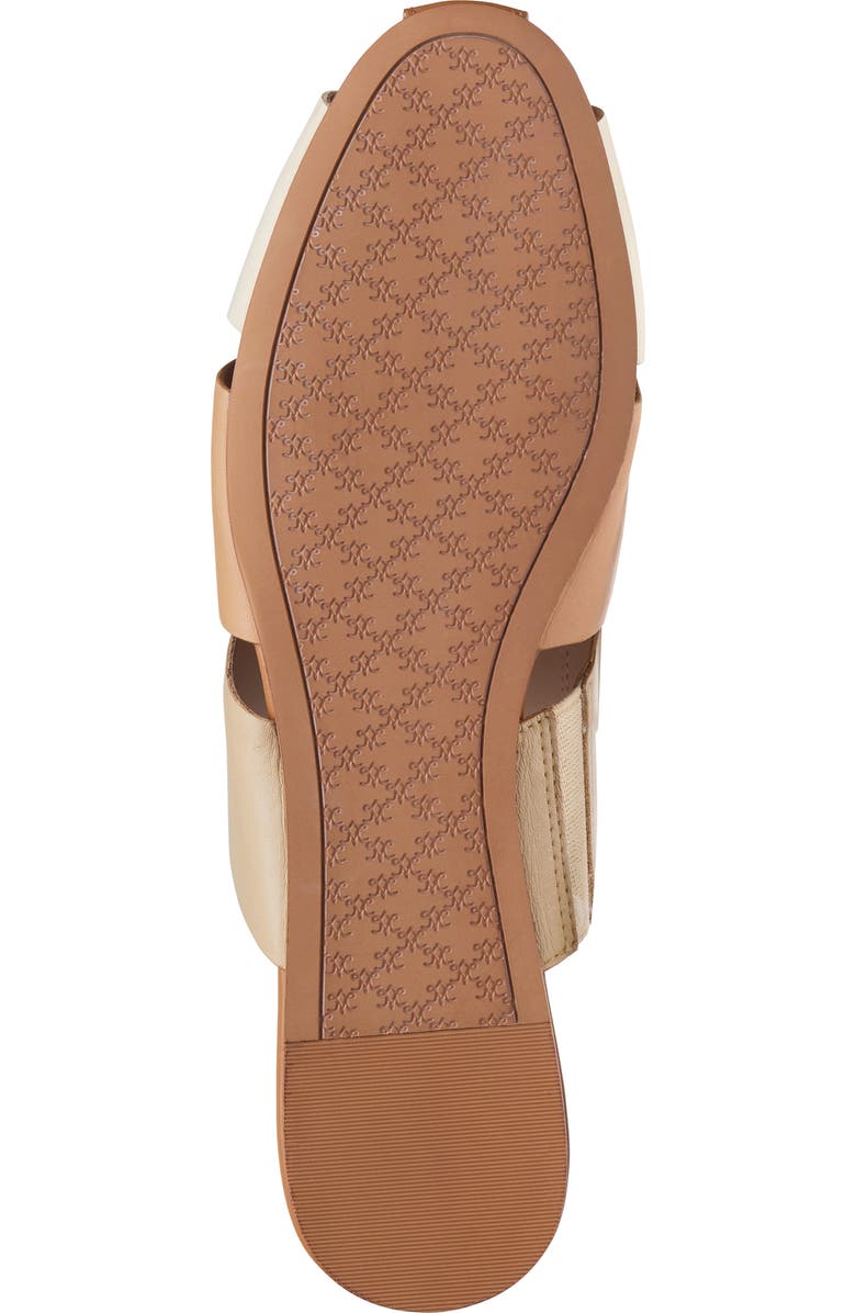 Johnston & Murphy Claire Leather Fisherman Mule Sandal, Alternate, color, Tan Multi Nappa Leather