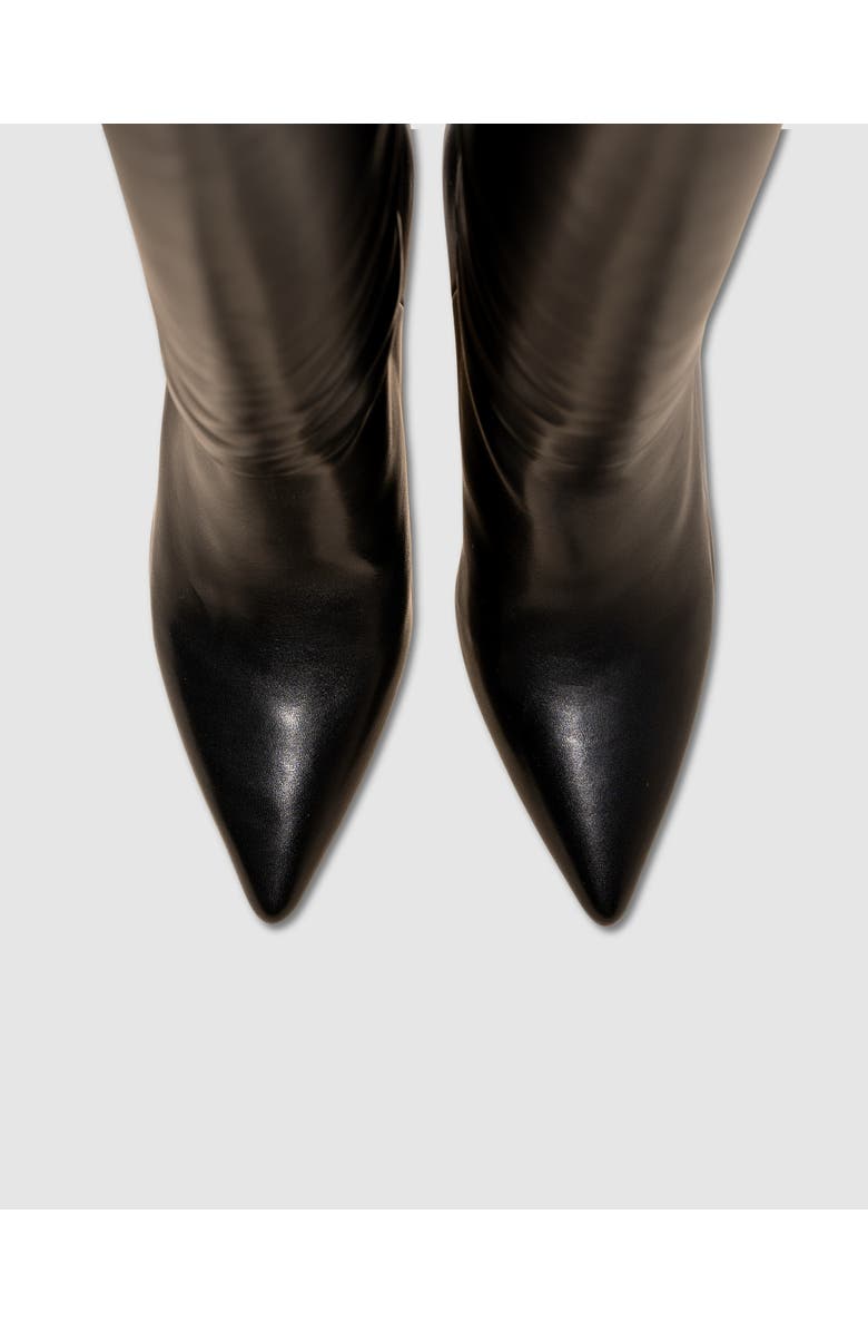 MI/MAI Tracey Wide Heel Long Boots, Alternate, color, Black