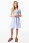 Light Blue/White Striped