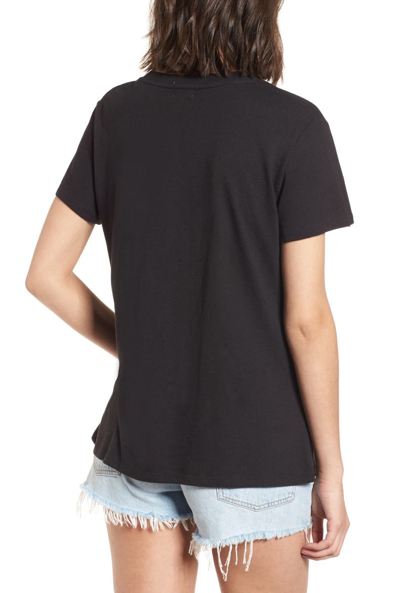 Iconic Slouched Graphic Tee, Alternate, color, BLACK