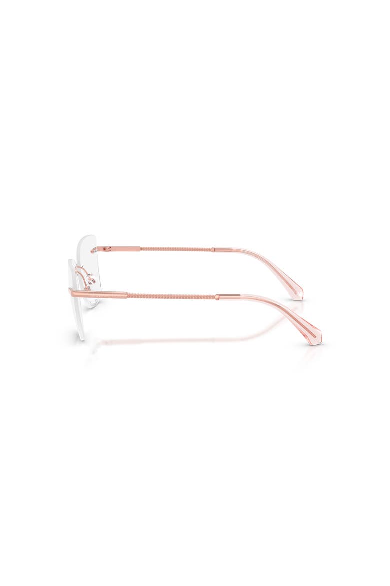 53mm Square optical glasses, Alternate, color, Pink