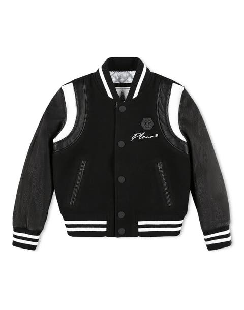 Leather Bomber Iconic Plein Boy