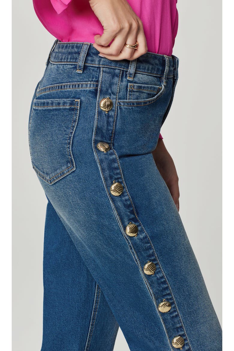 Stephen Yarn Button Jeans, Alternate, color, Vintage Med Blue
