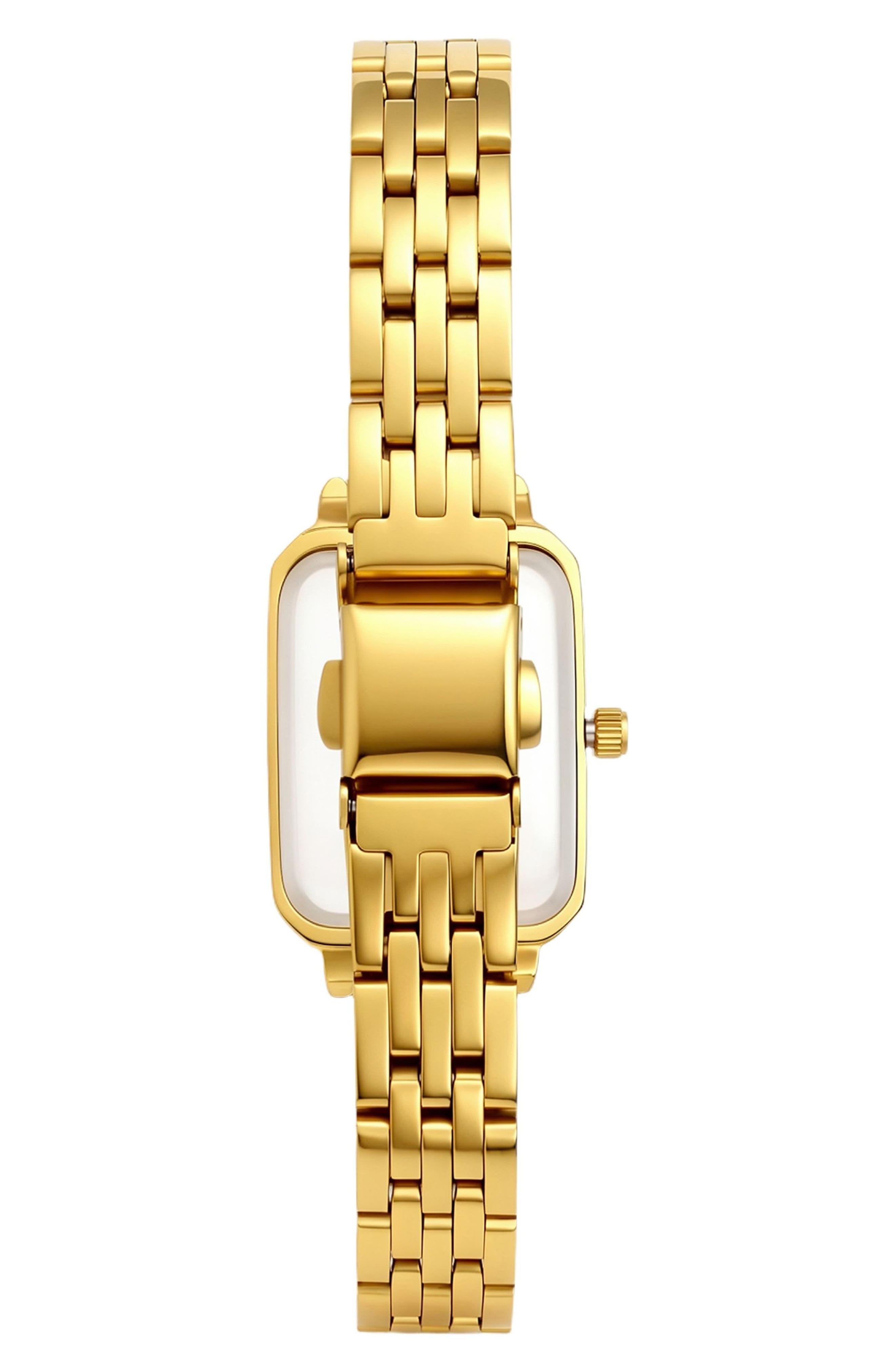 Adornia Prague Watch and Paperclip Bracelet Set (Women) | Nordstromrack