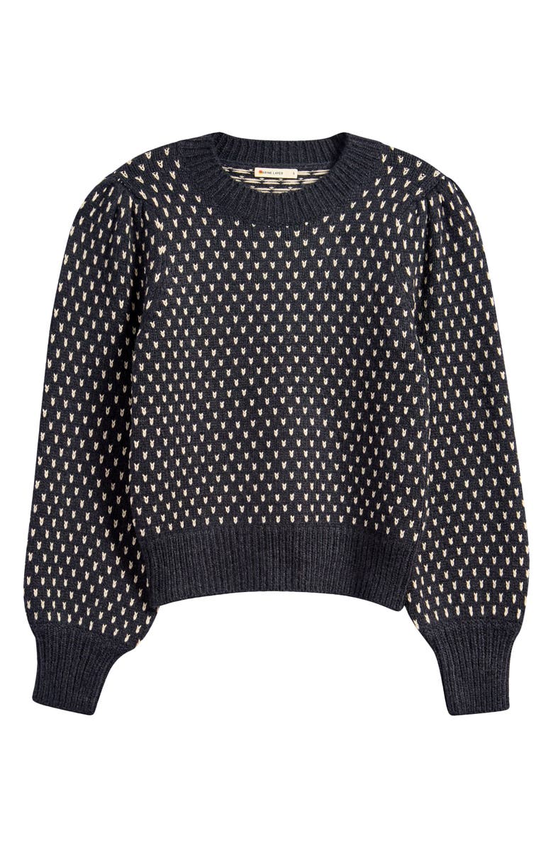 Marine Layer Alma Puff Sleeve Sweater, Alternate, color,