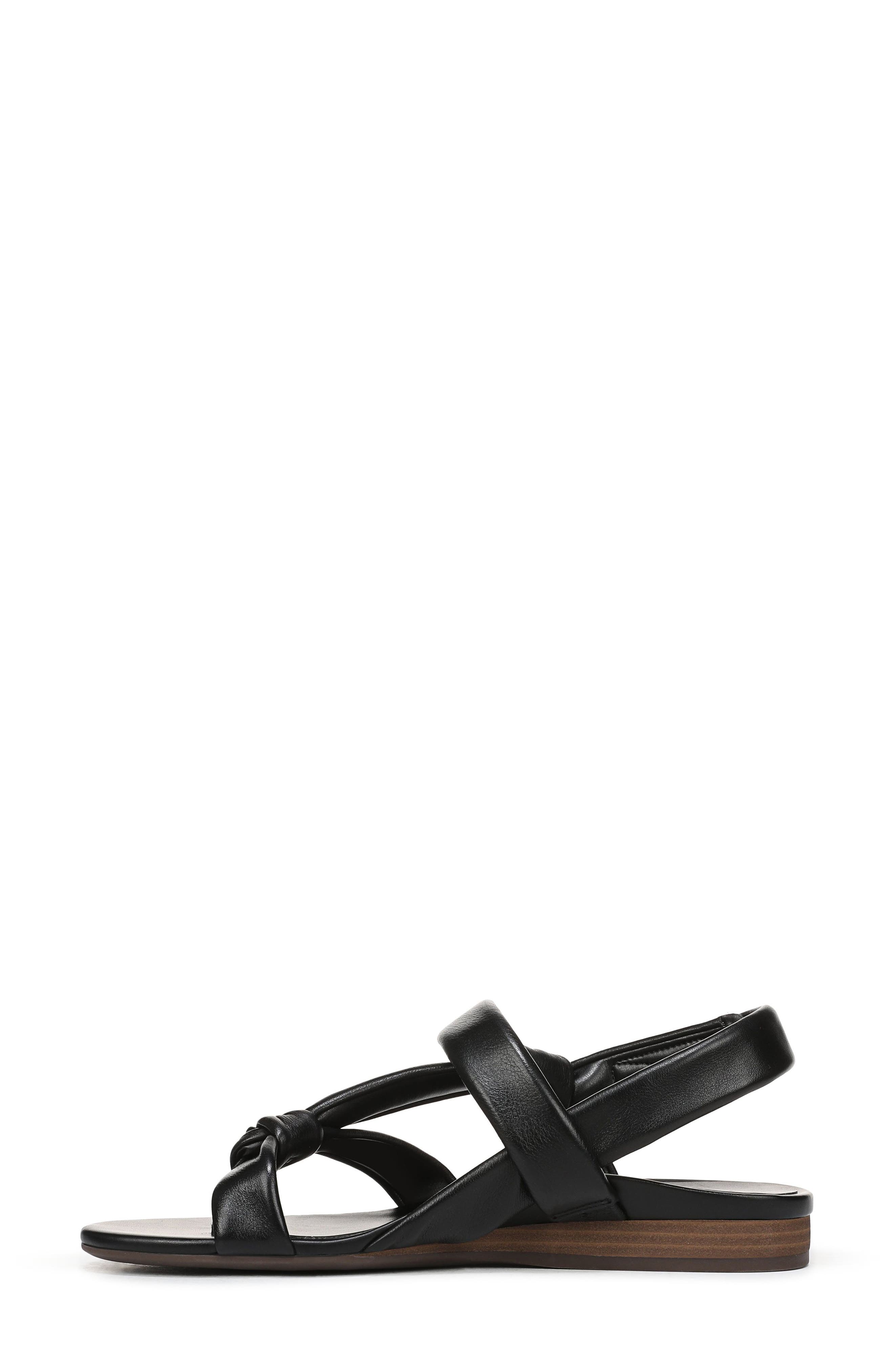 Vionic Geneva Strappy Sandal, Alternate, color, Black Leather