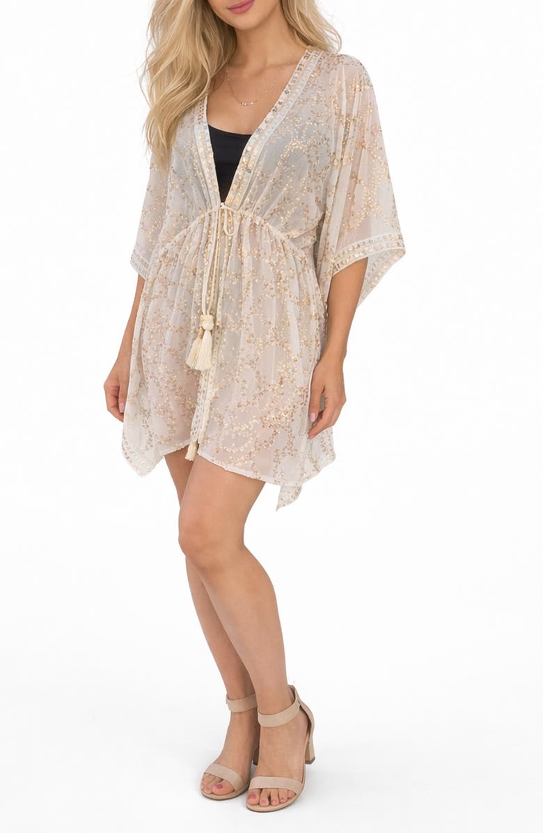 RANEES Cotton Cover-Up, Main, color, White