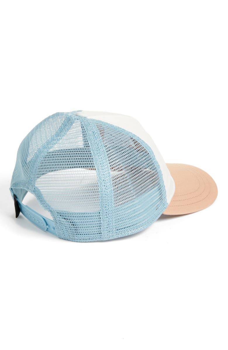 Patagonia P-6 Logo Layback Trucker Hat, Alternate, color, 