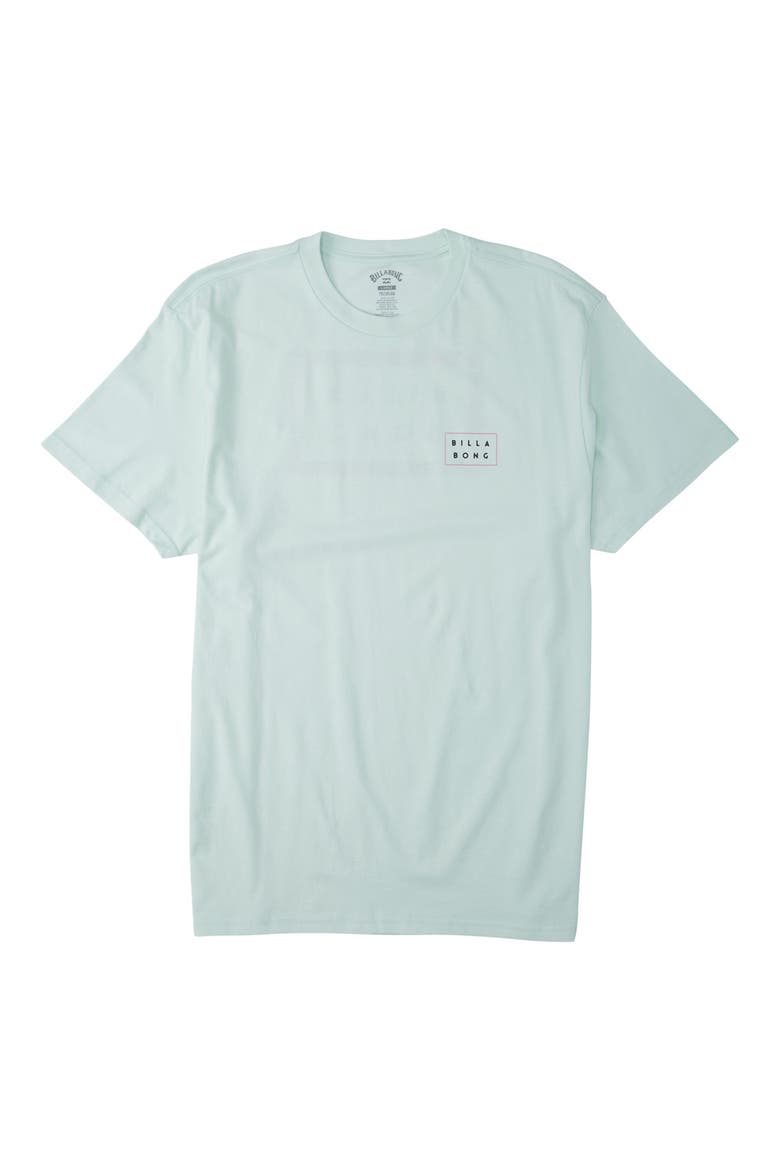 Diecut Logo Graphic Tee, Alternate, color, SEAGLASS
