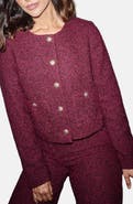 Friends Like These Boucle Crop Jacket