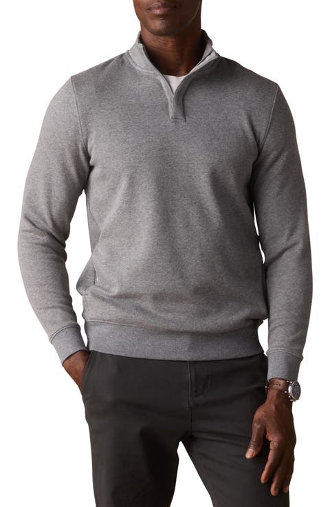 Puremeso Fleece Quarter Zip Sweater