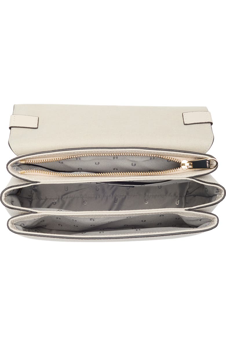 Furla Dafne Top Handle Satchel, Alternate, color, Perla E