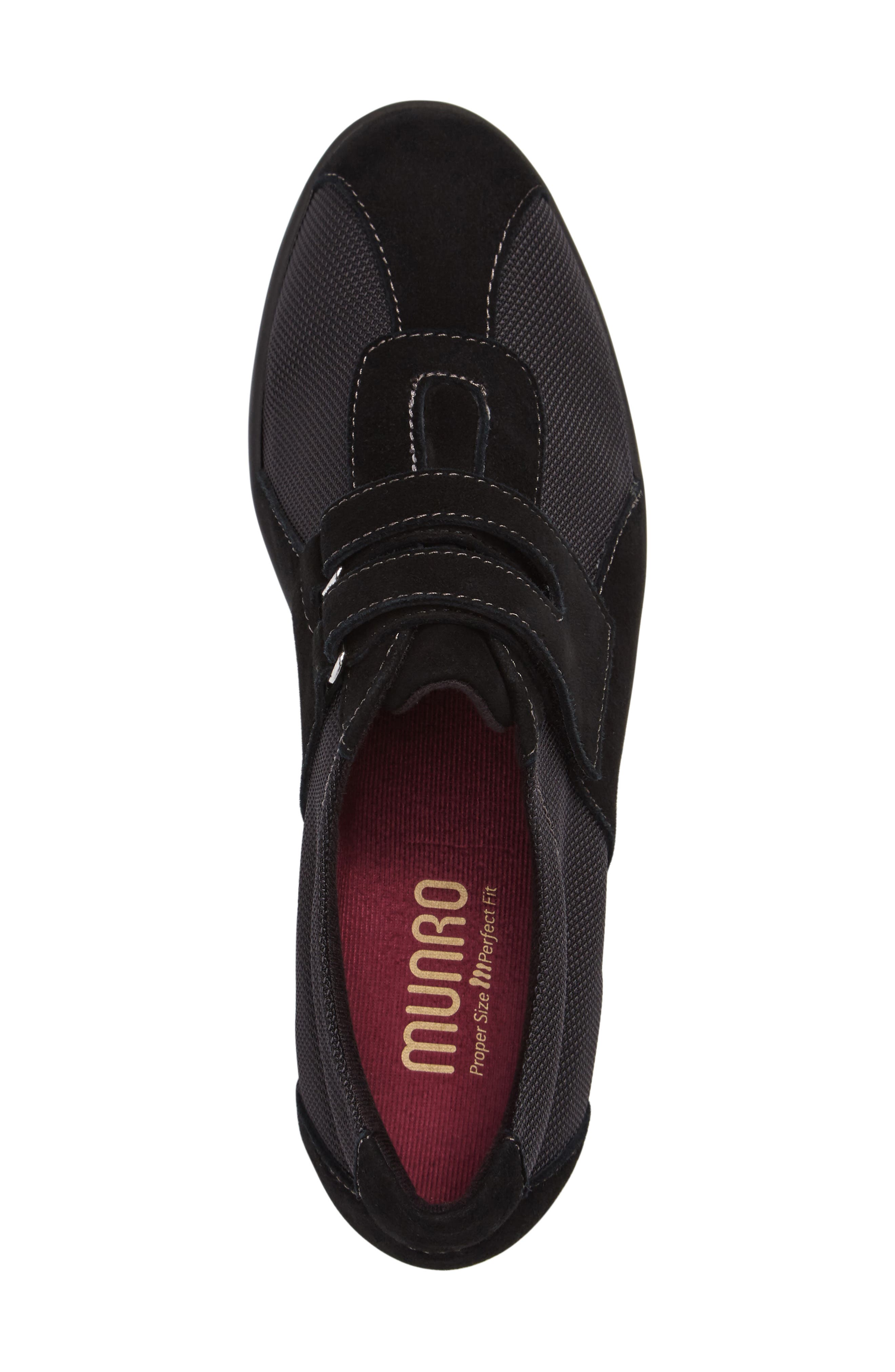 Joliet Sneaker, Alternate, color, BLACK FABRIC