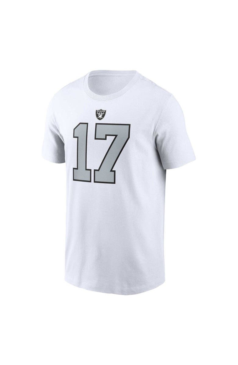 Nike Men's Nike Davante Adams White Las Vegas Raiders Player Name & Number T-Shirt, Alternate, color, 