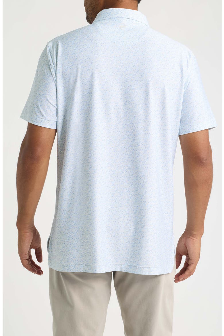 Andover Summer Comfort Performance Jersey Polo, Alternate, color, WHITE