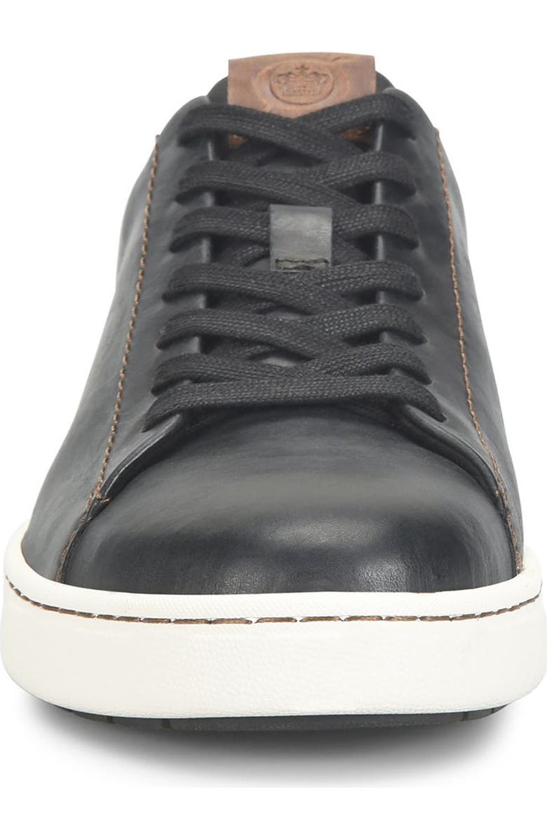 Børn Aden Sneaker, Alternate, color, Black/White Bottom