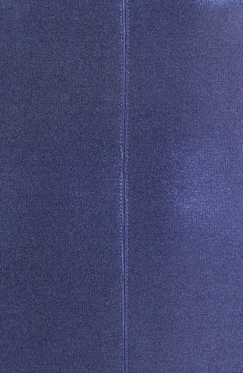 Norma Kamali Corset One-Piece Swimsuit, Alternate, color, Military Blue