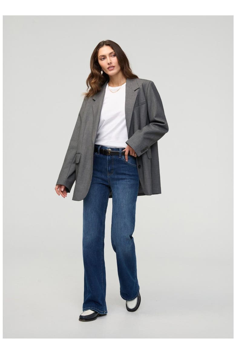 Performance Denim High Rise Wide Leg, Main, color, Night-Harbour