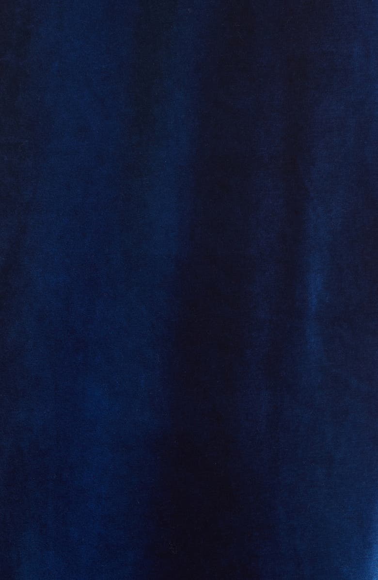 Proenza Schouler Ice Dyed Long Sleeve Velvet Shirtdress, Alternate, color,