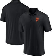 FANATICS Men's Fanatics Black San Francisco Giants Primary Logo Polo
