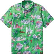 Reyn Spooner Men's Reyn Spooner Green Philadelphia Phillies Scenic Tri-Blend Button-Down Shirt