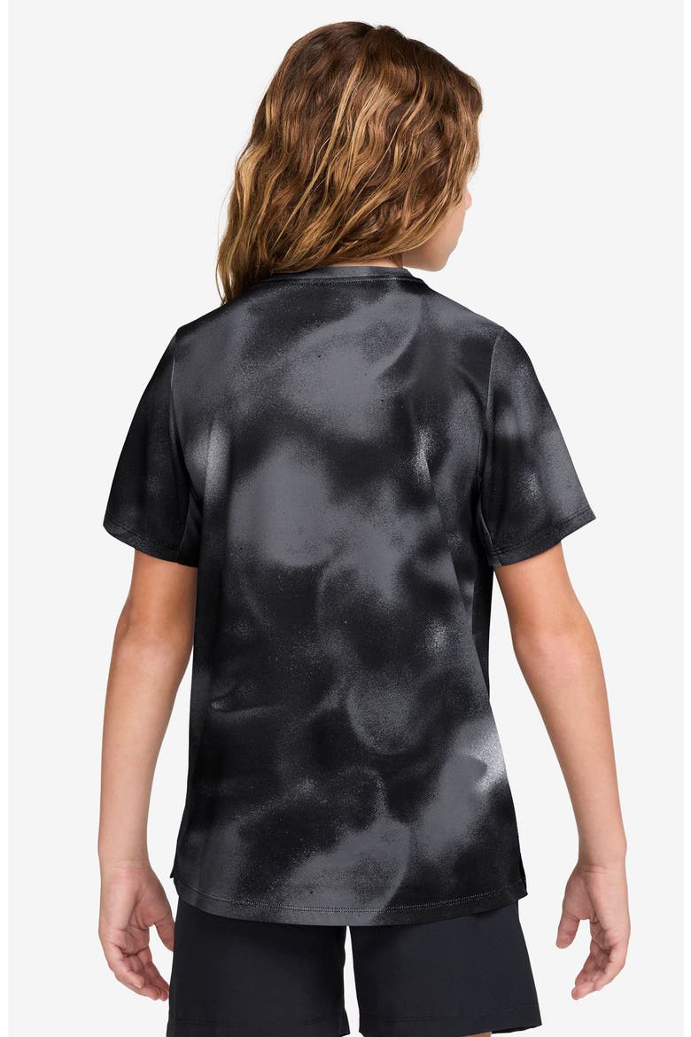 Kids' Miler Dri-FIT Training T-Shirt, Alternate, color, BLACK/REFLECTIVE SILVER