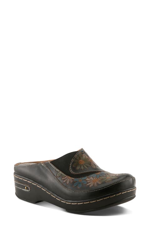 Chino Dazis Leather Mule