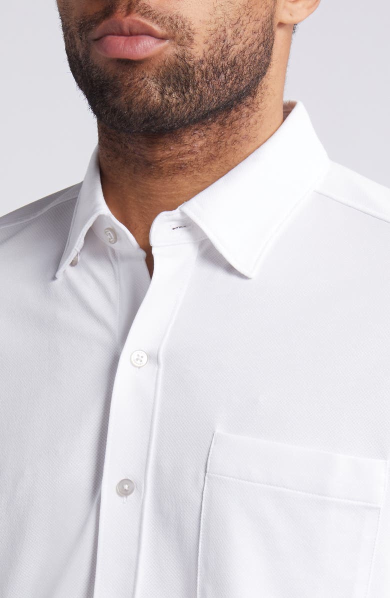 Tommy Bahama New San Lucio Stretch Supima<sup>®</sup> Cotton Blend Button-Up Shirt, Alternate, color, White