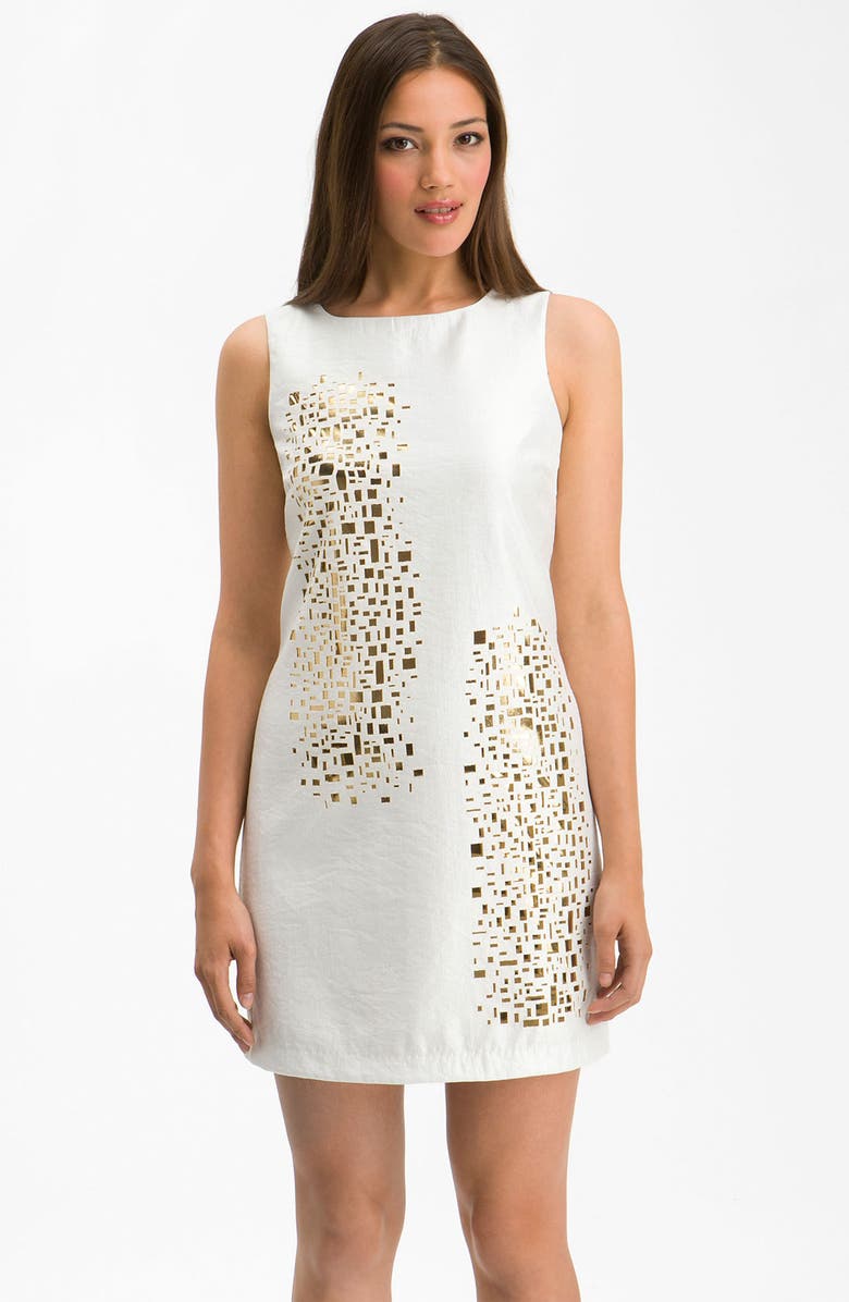 Alexia Admor 'Mosaic' Cutout Shift Dress, Main, color,
