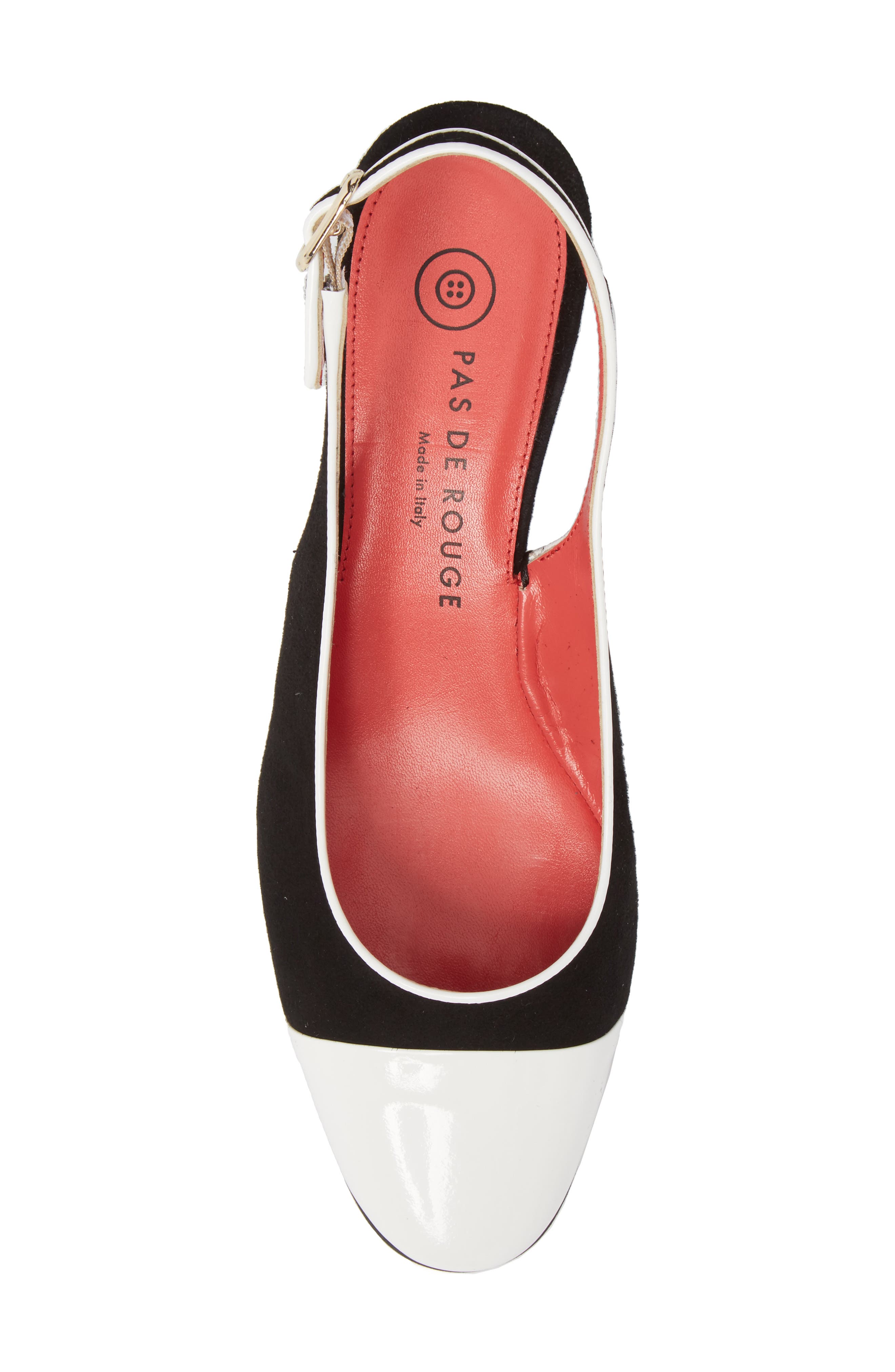 Pas de Rouge Eloe Slingback Pump, Alternate, color, 
