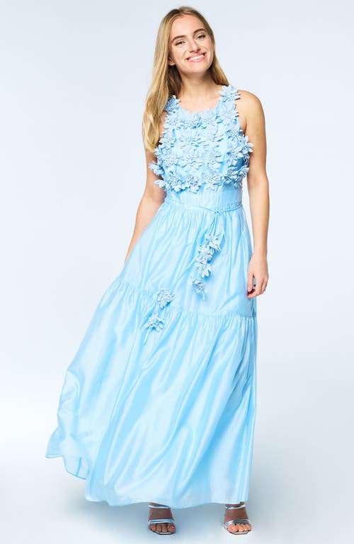 Ciebon Shailene 3d Floral Sleeveless Gown