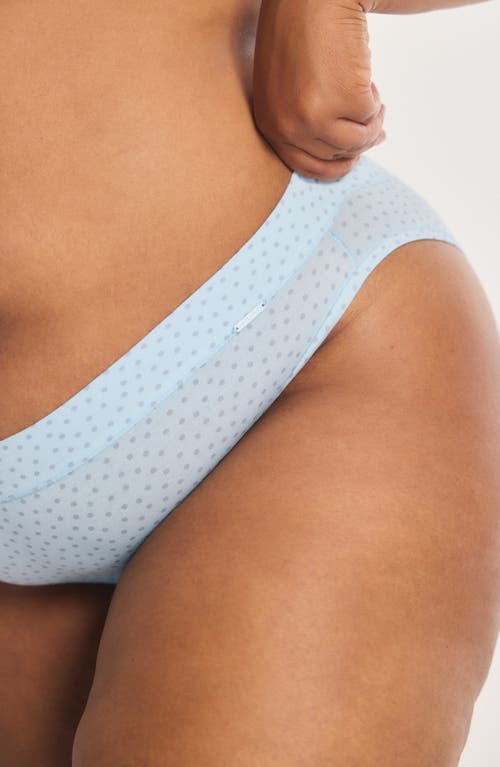 Savage X Fenty Essentials Cotton Blend Cheeky Briefs In White
