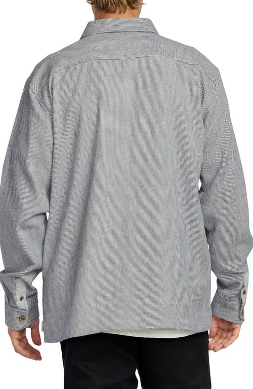 Billabong Austin Garage Corduroy Button-up Shirt In Gray
