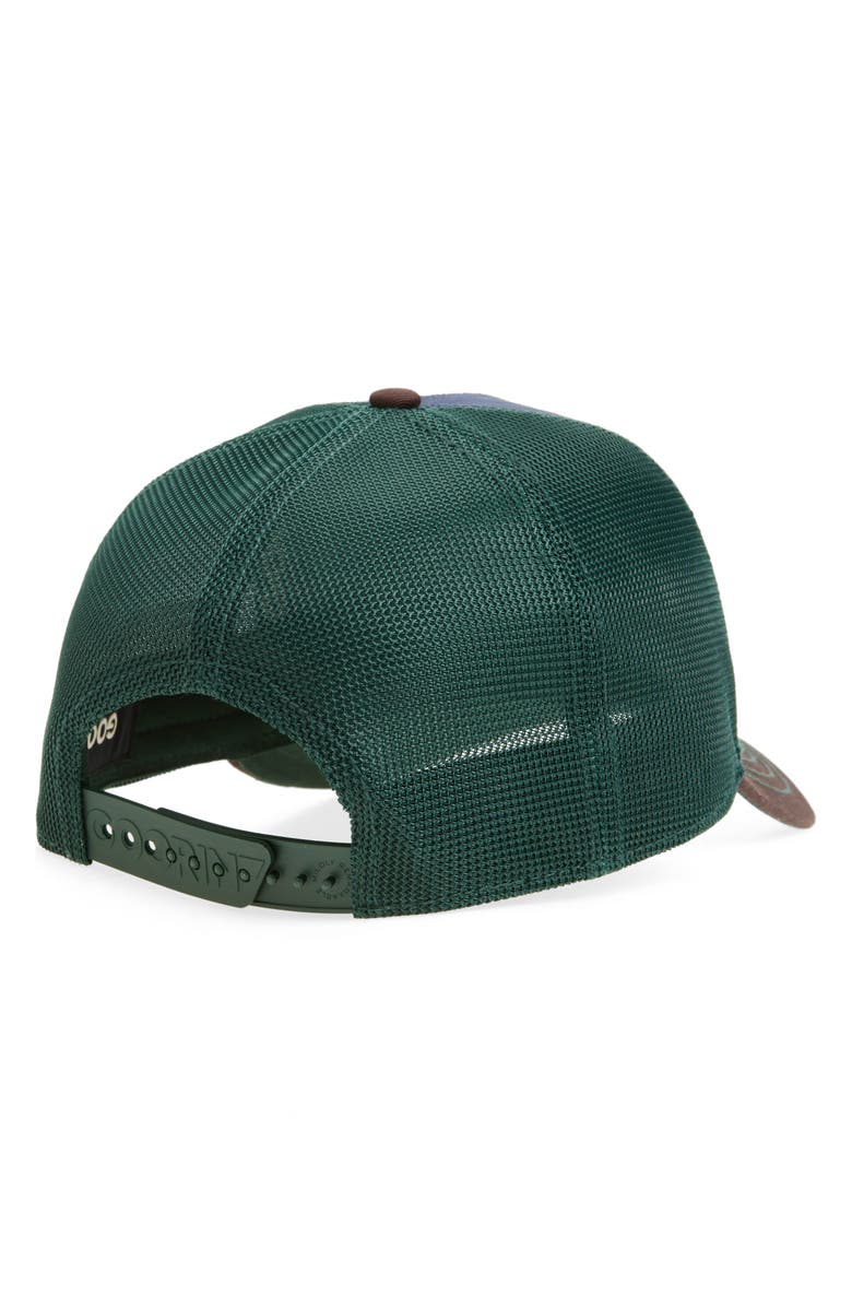 Goorin Bros. Sloth Colorblock Trucker Hat, Alternate, color, Multi Color