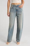 SLVRLAKE Tess Low Rise Wide Leg Jeans
