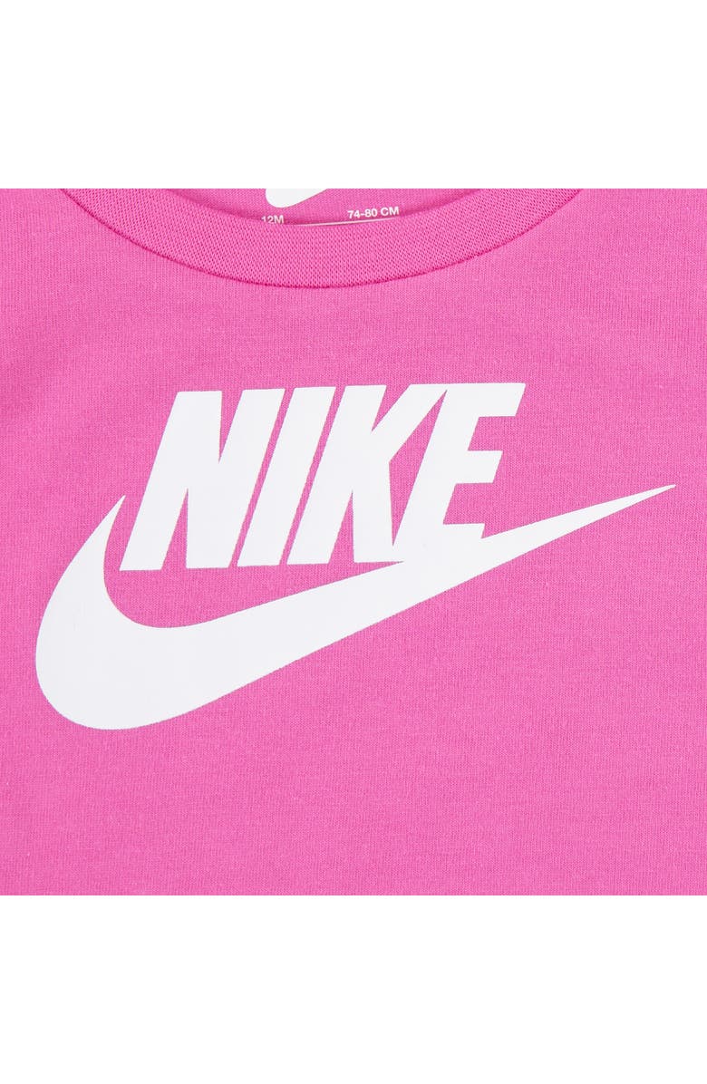 Nike Club Graphic T-Shirt & Shorts Set, Alternate, color, Playful Pink