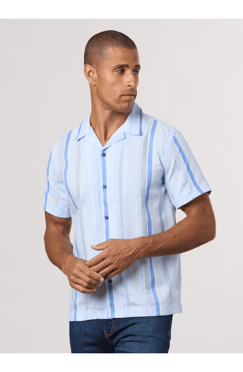 Hammer Made Oahu Short Sleeve Button Down Shirt, Alternate, color, 