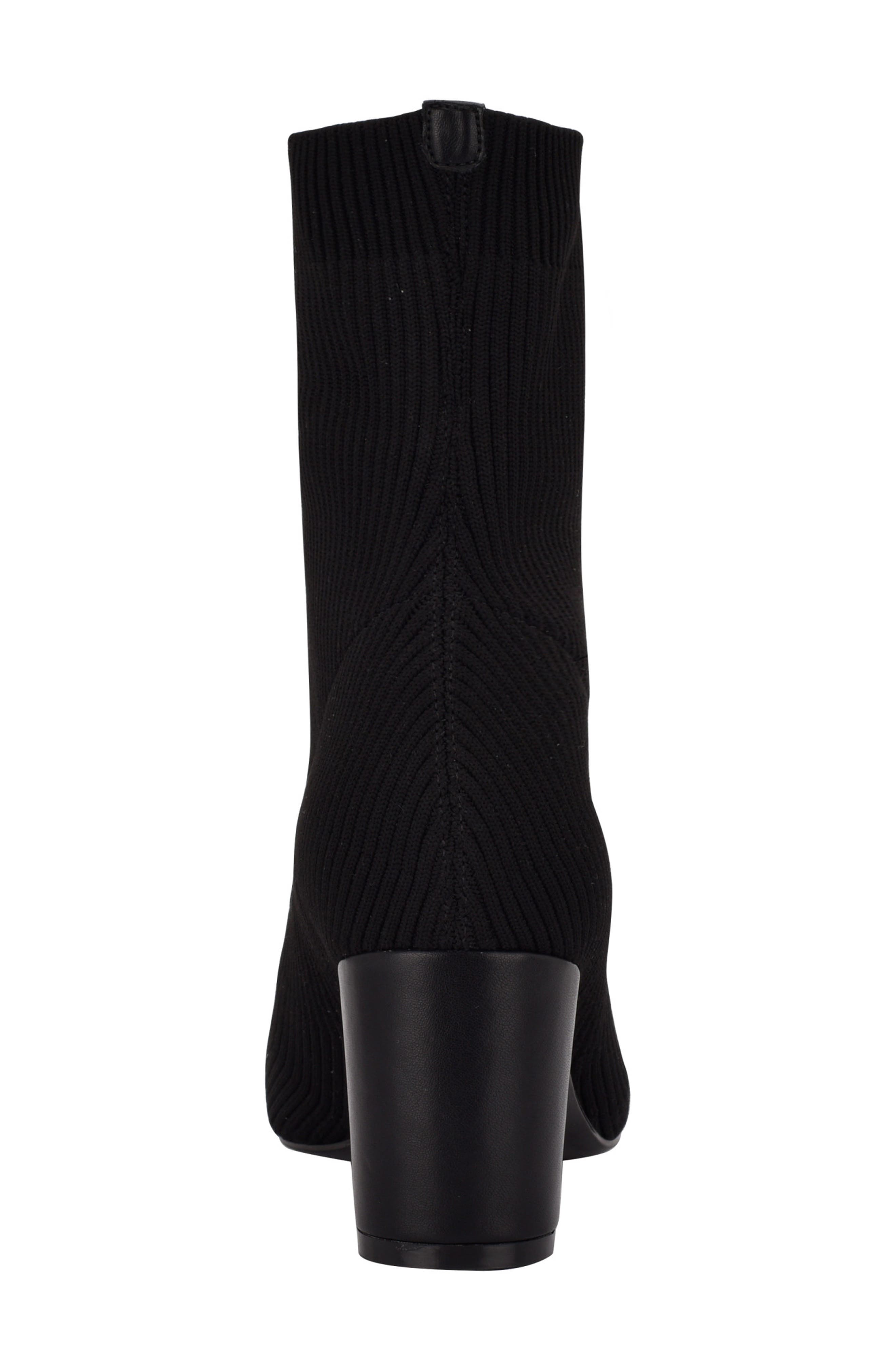 Calvin Klein Finhy Knit Pointed Toe Boot, Alternate, color, 